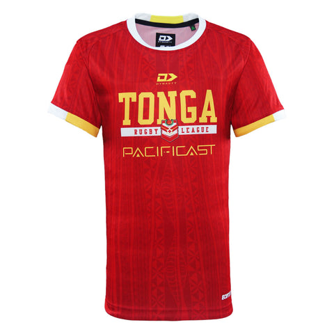 2025 Tonga Junior Training Tee - Red