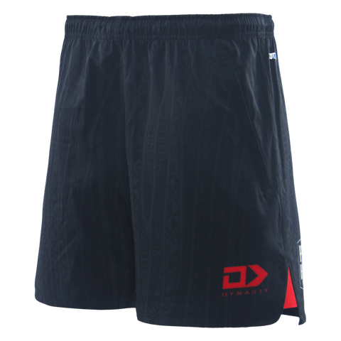 2025 Tonga RL Mens Gym Short - Black