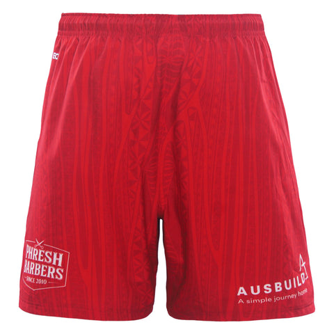 2025 Tonga Mens Gym Short - Red