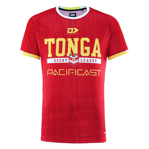 2025 Tonga Mens Training Tee - Red