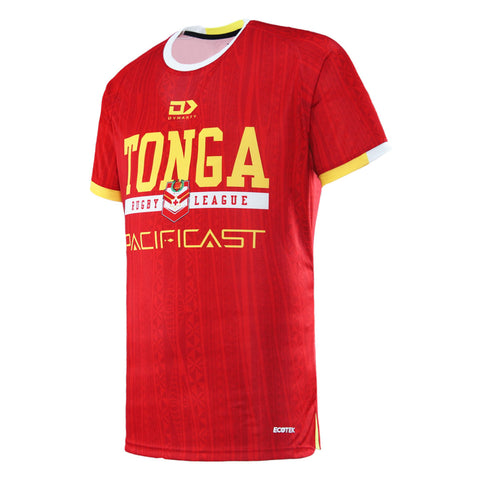 2025 Tonga Mens Training Tee - Red
