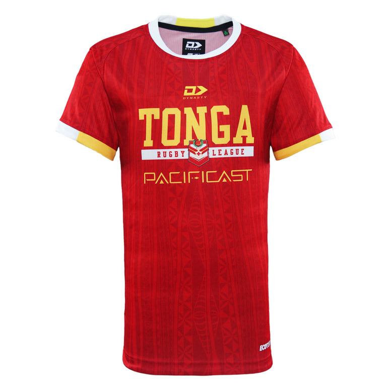 2025 Tonga Junior Training Tee - Red