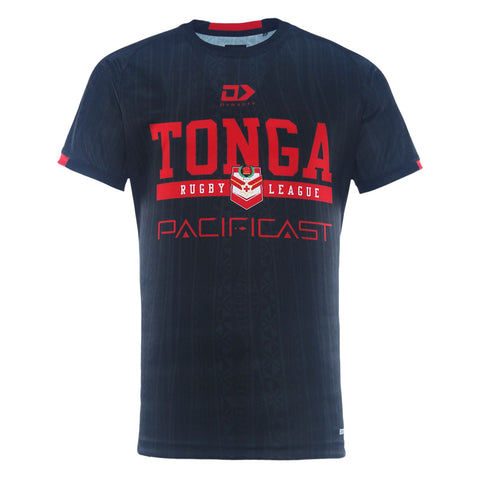 2025 Tonga Mens Coaches Tee - black
