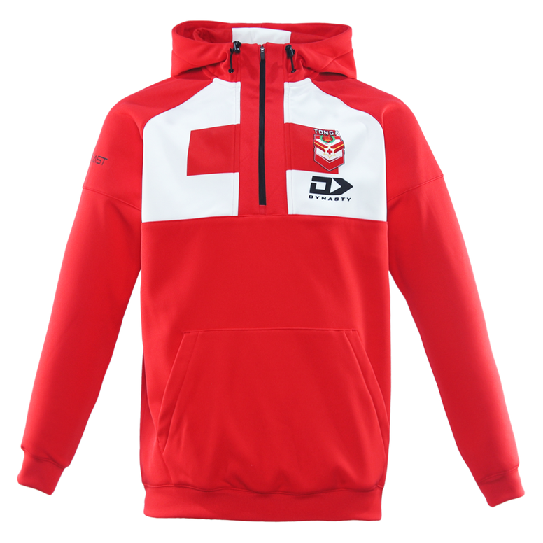 2025 Tonga Mens Performance Hoodie - Red