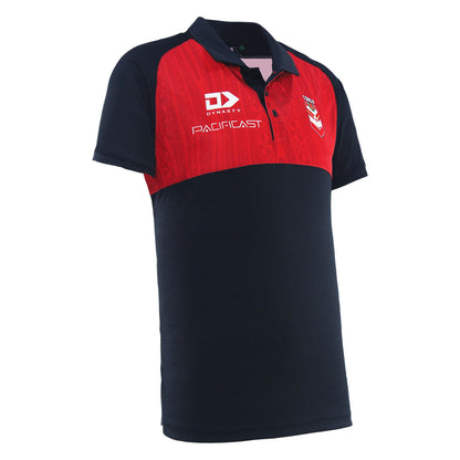 2025 Tonga Rugby League Mens Media Polo - Black