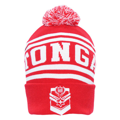 2025 Tonga Rugby League Adult Beanie - Red