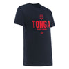2025 Tonga Mens Cotton Graphic Tee - Black