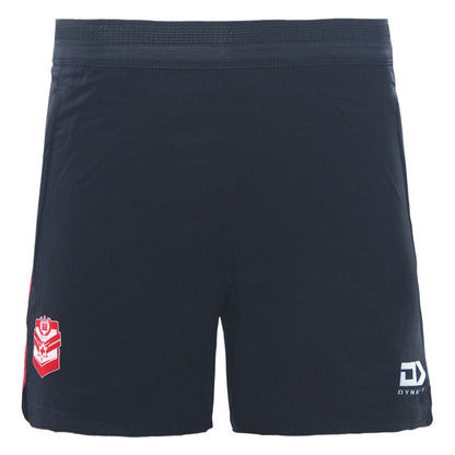 Tonga Rugby League Juniors Gym Short - Black