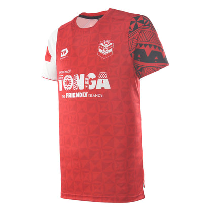 Tonga Rugby League Adults Training Tee - Red