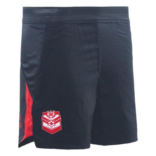 Tonga Rugby League Juniors Gym Short - Black