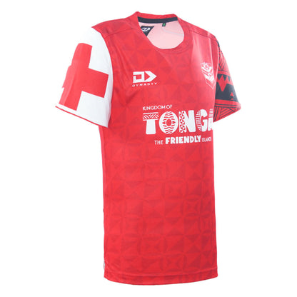 Tonga Rugby League Juniors Training Tee - Red