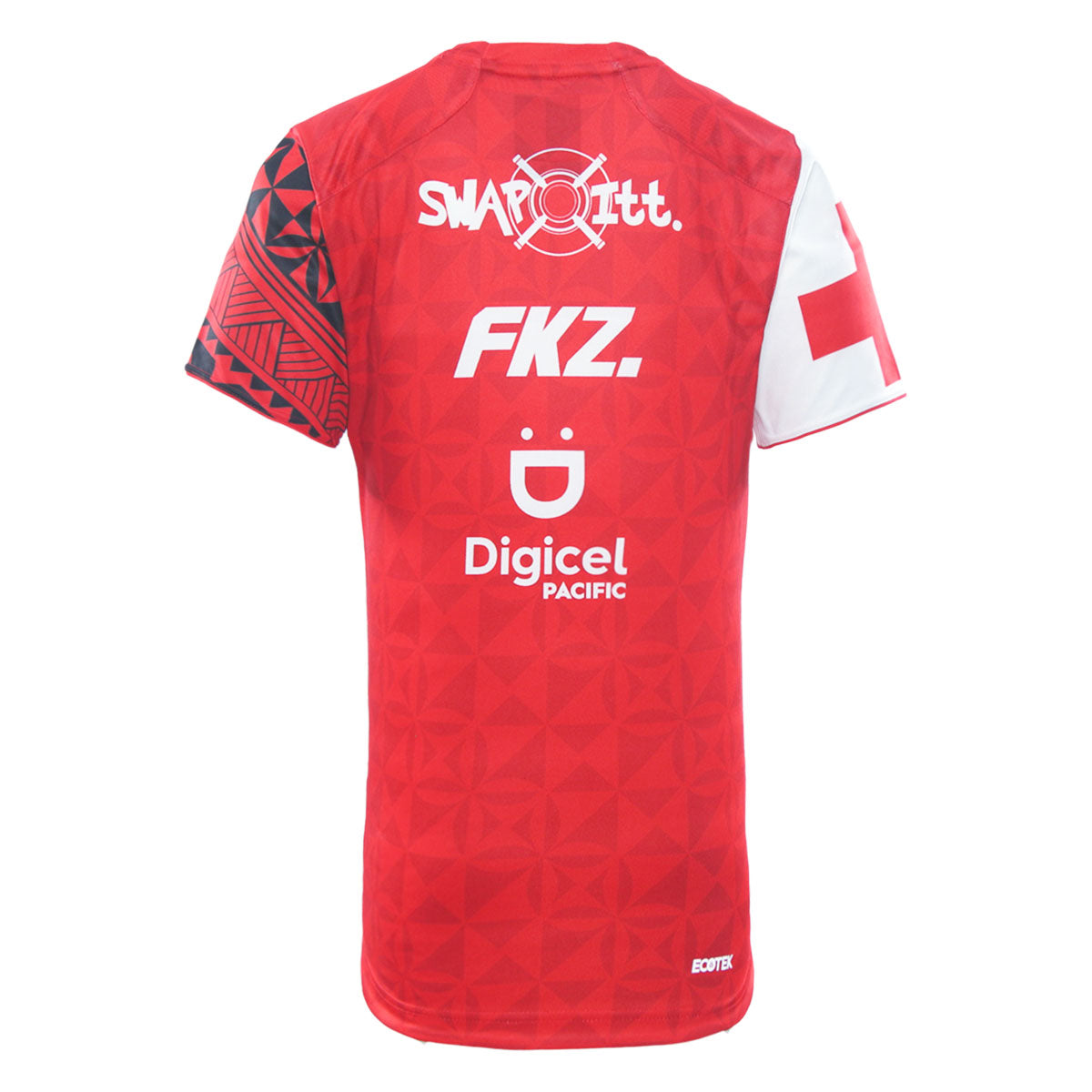 Tonga Rugby League Juniors Training Tee - Red