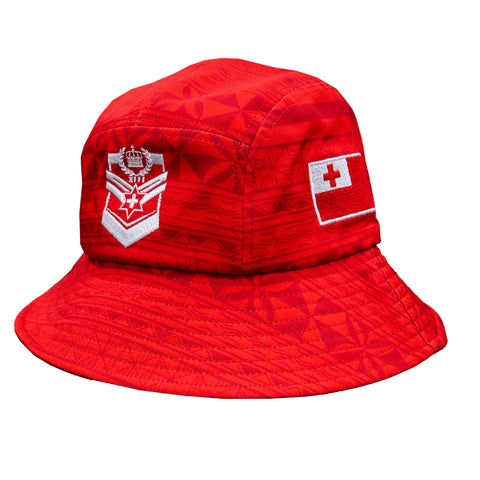 2025 Tonga Mens Bucket Hat - Red