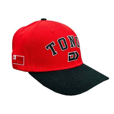 2025 Tonga Rugby League Media Cap - Red