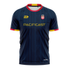 2025 Tonga Rugby League Mens Players Warm up Tee - Navy