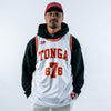 2025 Tonga Mens Basketball Singlet - White