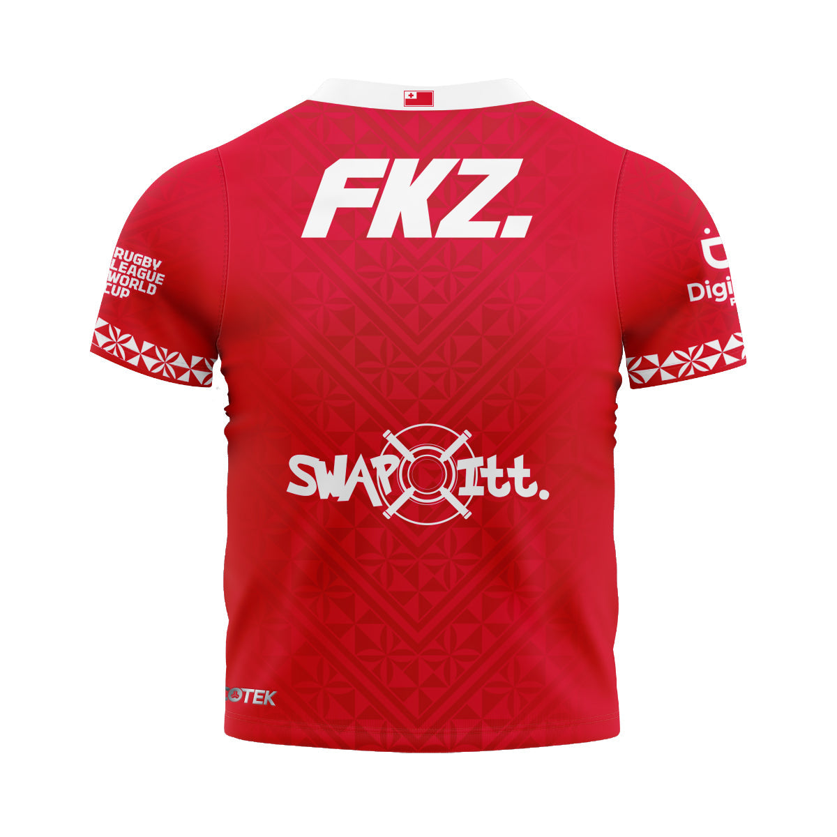 2026 Tonga Toddlers Replica Home Jersey