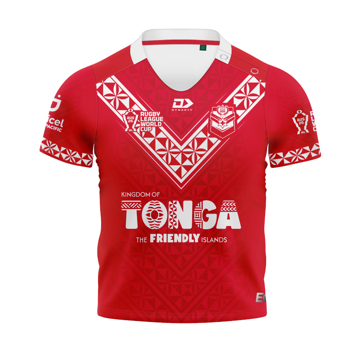 2026 Tonga Toddlers Replica Home Jersey