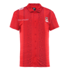 2025 Tonga Mens Button Up Polo - Red