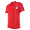 2025 Tonga Mens Button Up Polo - Red