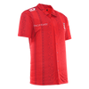 2025 Tonga Mens Button Up Polo - Red