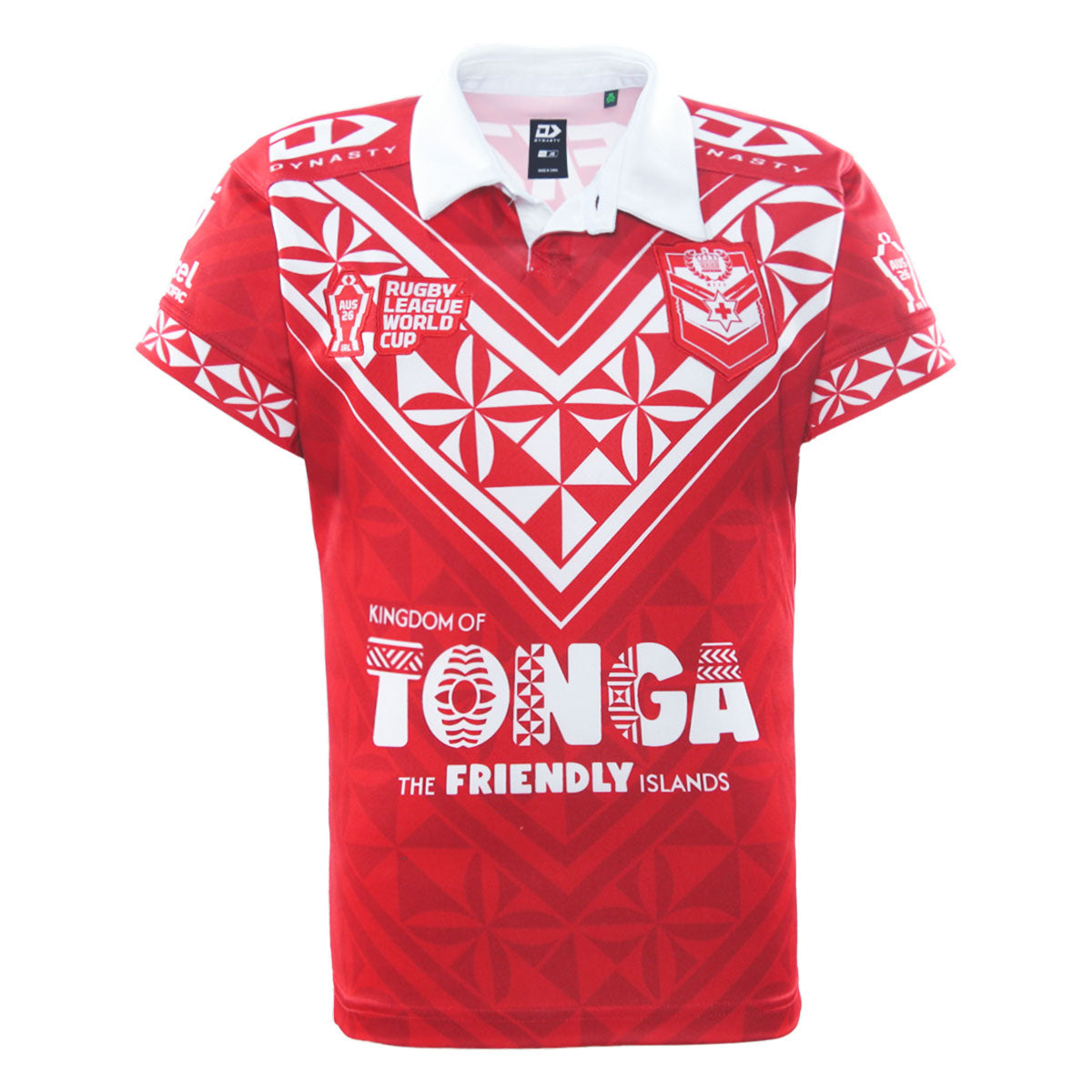 2026 Tonga Juniors Replica Home Jersey