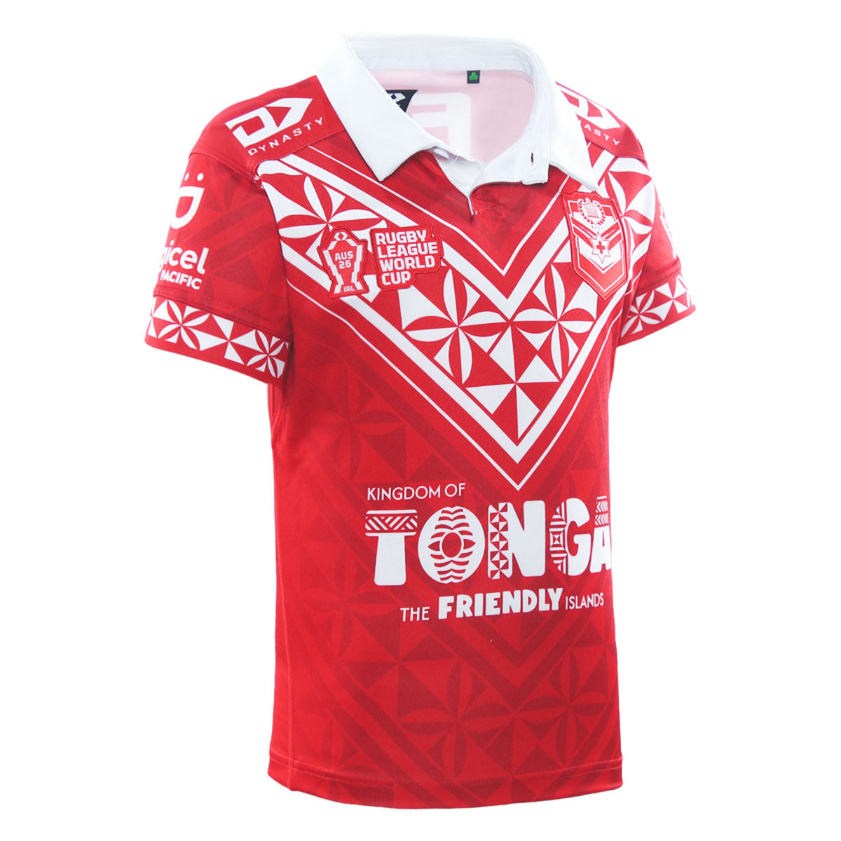 2026 Tonga Juniors Replica Home Jersey