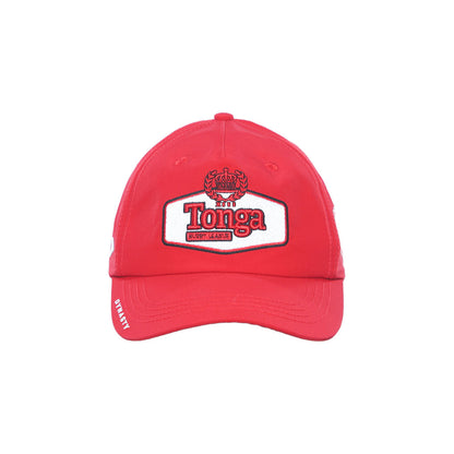 Tonga Adults Nylon Cap - Red