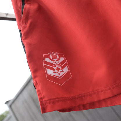 Tonga Rugby League Adults Gym Short - Red