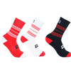 2025 Tonga 3 Pack Crew Sock - Assorted
